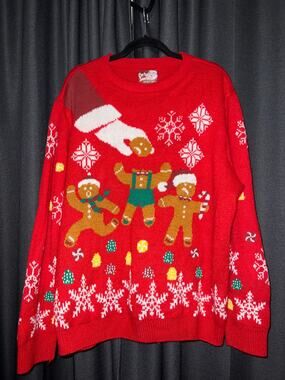 Ugly Christmas Sweater Xmas Size 2XL